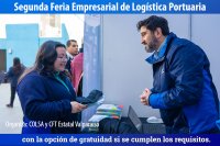 Segunda Feria Empresarial de logística portuaria reunió a más de 500 estudiantes de la provincia de San Antonio.