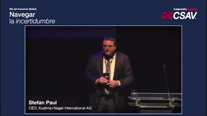 Experto Stefan Paul, CEO de Kuehne + Nagel International recomendó a Chile continuar en el desarrollo de energías renovables.