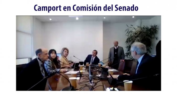 Camport advierte a senadores que ley de concesiones marítimas establece una fecha de defunción para los puertos que hoy operan.