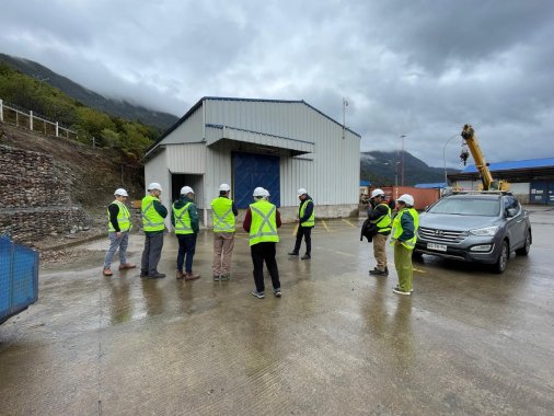 Director nacional del SAG visita nuevas dependencias de inspección en Puerto Chacabuco.