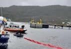 Armada y servicios locales de emergencia lideran exitoso simulacro en muelle de Melinka