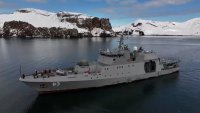 Con la satisfacción de la misión cumplida en OPV "Marinero Fuentealba" regresó de su misión antártica.