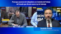 Preocupa ausencia de trabajadores en Comisión del Trabajo del Senado que analiza la nueva ley de apertura del cabotaje.