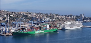 Puerto Valparaíso aumenta en un 16,7% la transferencia de carga durante primer trimestre de 2025