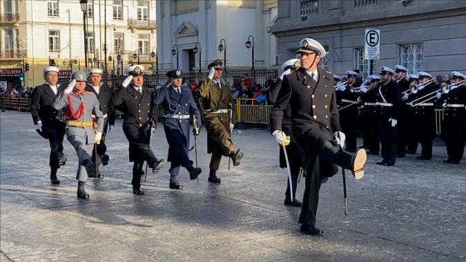 Una solemne conmemoración se realizó en Punta Arenas con motivo del 146 aniversario de las Glorias Navales
