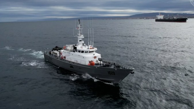 23 años resguardando los mares australes conmemoró la Lancha de Servicio General LSG 1619 