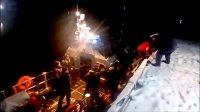 Rescatan ilesos a tres tripulantes de embarcación que se incendió en Última Esperanza.