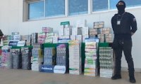 Aduanas y OS-9 de Carabineros incautan más de 7 mil cajetillas de cigarrillos en casa de Arica