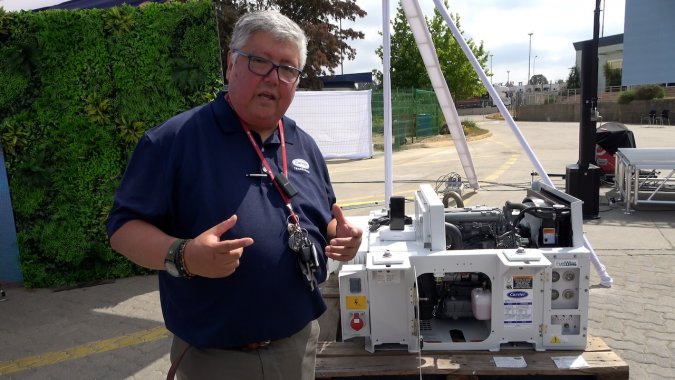 En feria de Sitrans y Carrier presentan nuevas soluciones para el transporte de cargas refrigeradas.