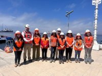 Seremis de Minería y Transporte visitan Terminal Puerto Coquimbo para conocer el proceso de embarque de concentrado de cobre Seremis de Minería y Transporte visitan Terminal Puerto Coquimbo para conocer el proceso de embarque de concentrado de cobre
