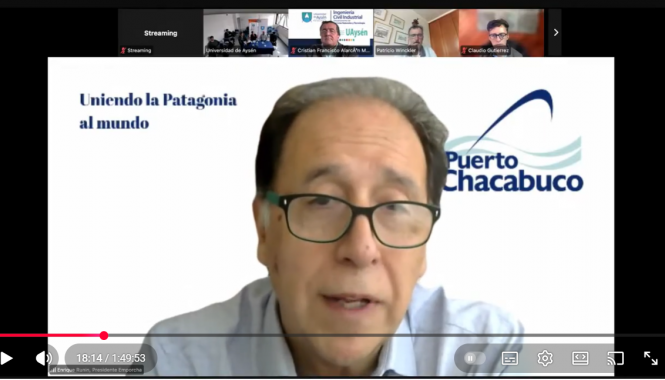 Webinar portuario abordó el uso de tecnologías sustentables y la prevención frente al cambio climático