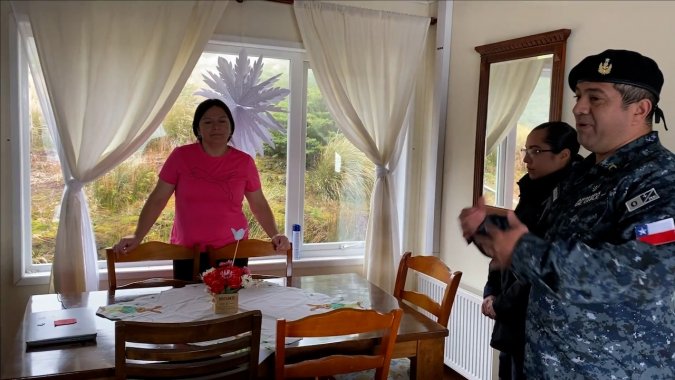 La Alcaldía de Mar de Paso Tortuoso a 200 kilómetros de Punta Arenas.