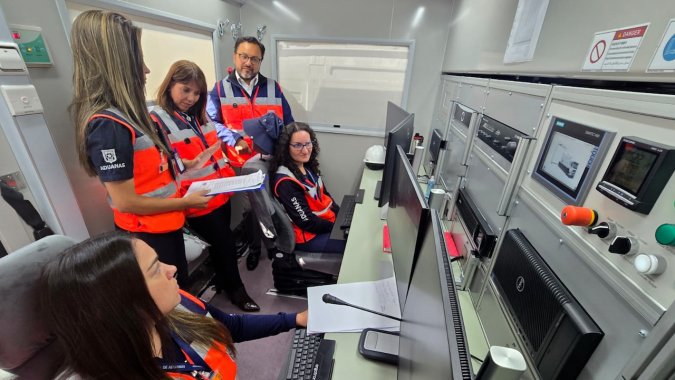 Nuevo camión escáner para puerto de Iquique viene con Inteligencia Artificial