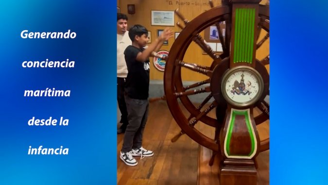 Interesante programa liderado por Armasur para fomentar la conciencia marítima entre niños y jóvenes.
