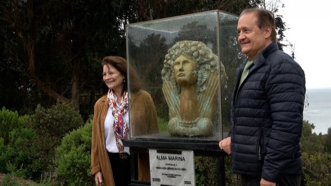 Quintero homenajeó a Luisa Sébire de Cousiño.