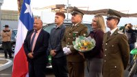 Quintero homenajeó a Carabineros en su 99º aniversario.