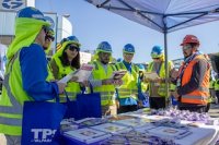 TPS realizó feria de seguridad y salud junto a organizaciones del puerto