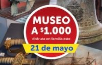 Museo Marítimo Nacional invita a conmemorar el 147° aniversario del combate naval de Iquique con tarifa rebajada