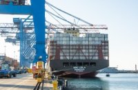 TPS atiende recalada inaugural de nave portacontenedores MSC Leila en Valparaíso