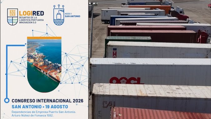 San Antonio será sede del Congreso Internacional sobre innovación y futuro de la logística portuaria.