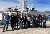 Puerto de Coquimbo exhibe su capacidad para la salida de productos del mar hacia mercados internacionales