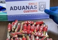 Aduana intercepta a viajeros que transportaban 1 kilo 352 gramos de pasta base y cocaína en ovoides