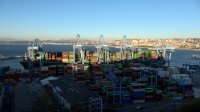 El portacontenedores Tampa Triumph de la naviera Evergreen operó en TPS.
