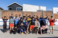 SVTI y Naval de Talcahuano acercan el deporte a más de 120 estudiantes