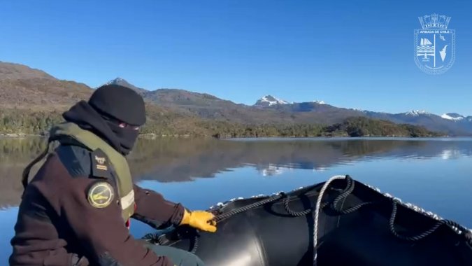 Armada de Chile mantiene búsqueda del segundo tripulante de Lancha a Motor 