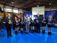 Libros antárticos para 21 comunidades educativas: la historia regional se escribe también en las bibliotecas escolares